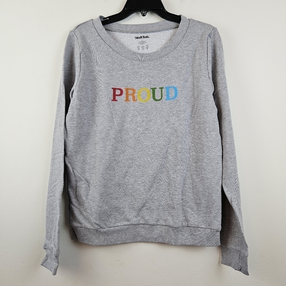 Modcloth Proud Sweatshirt Size Large NWOT